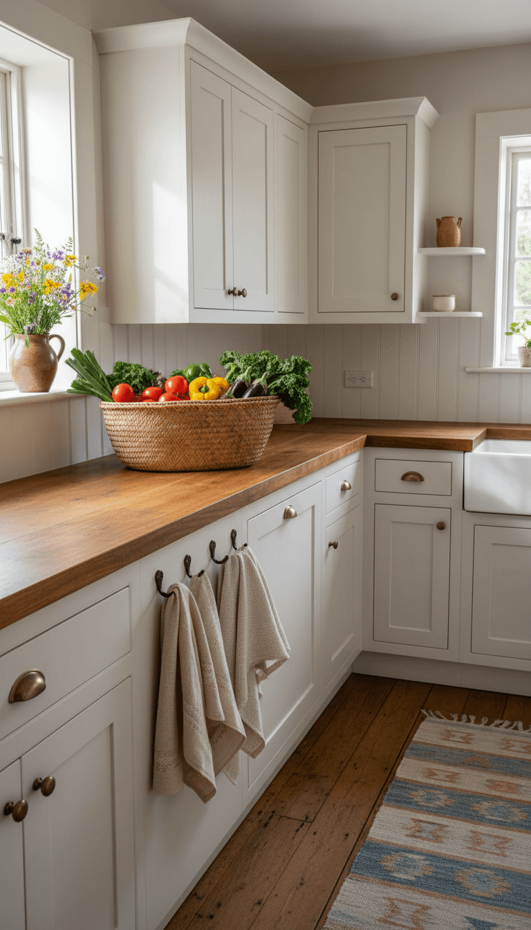 Incorporate Natural Materials and Cozy Textures