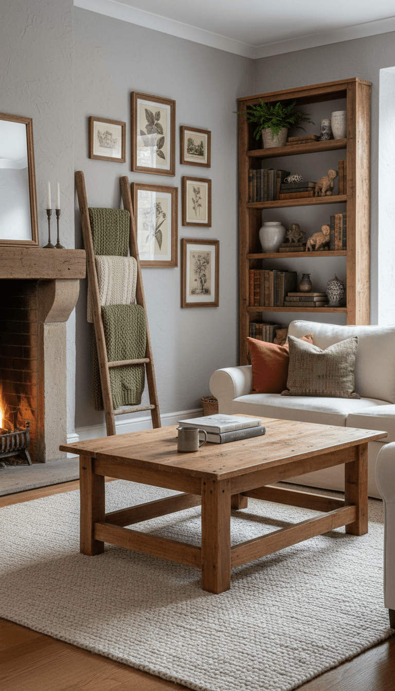 Highlight Warm, Weathered Wood