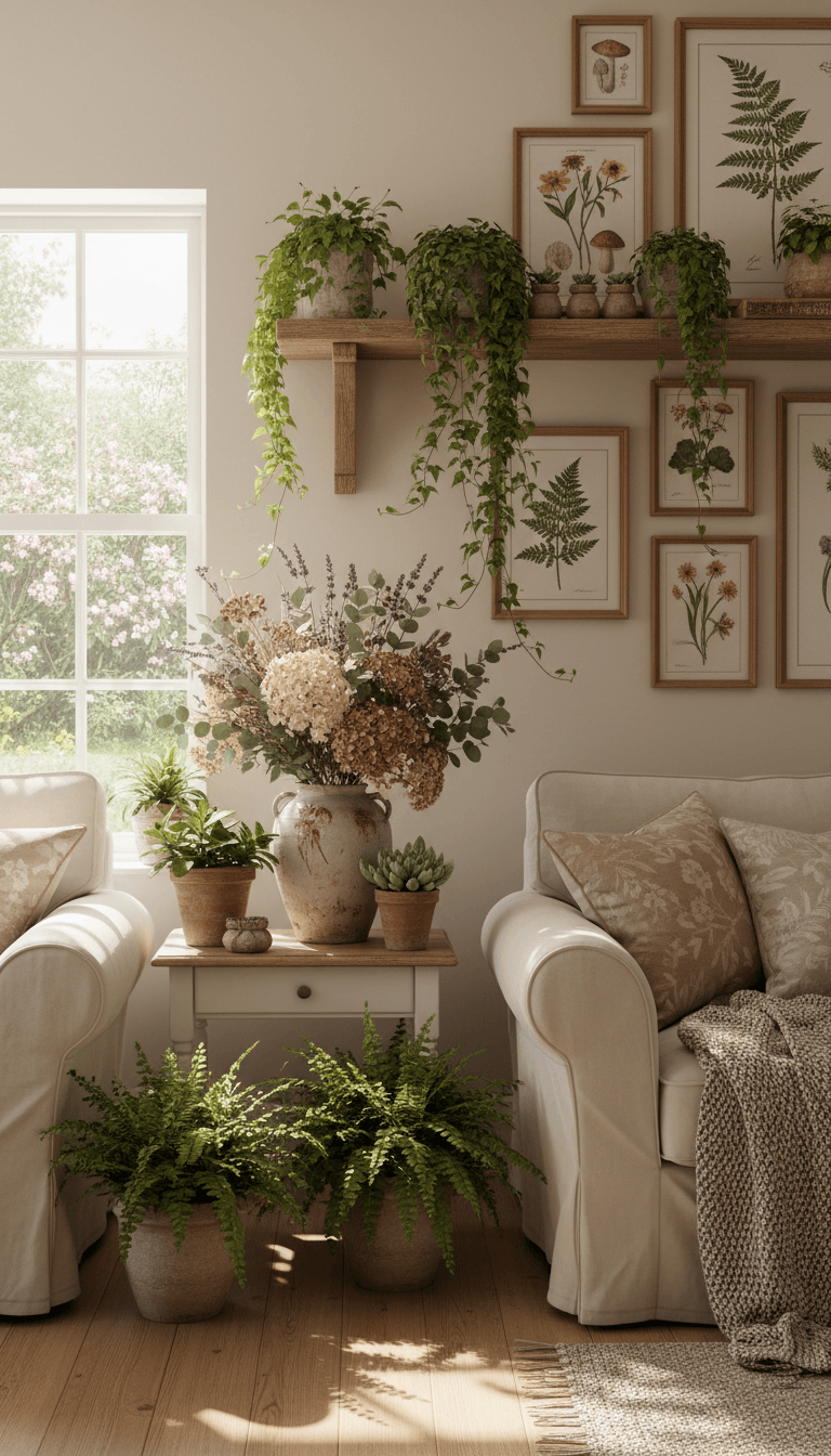 Bring Nature Indoors with Plants and Botanicals