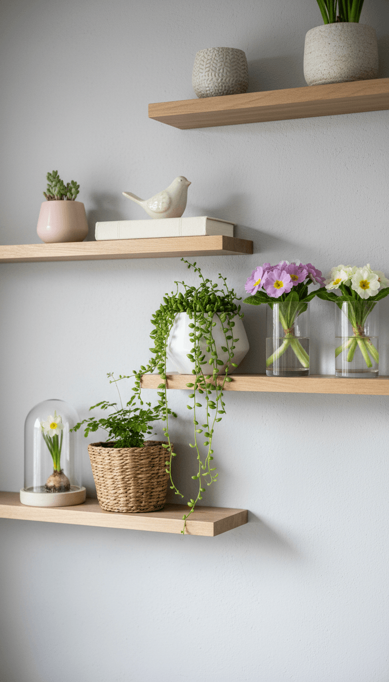 Bring in Nature with Greens and Florals