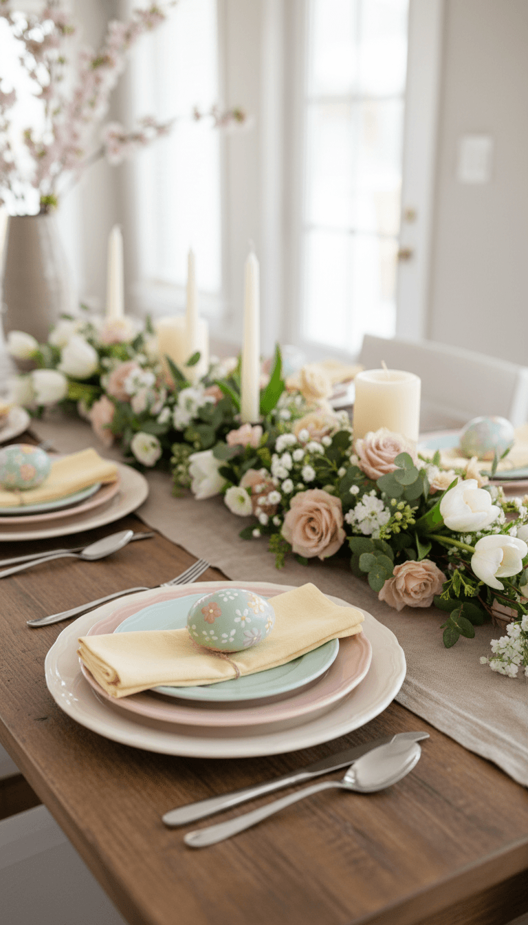 Style a Simple Easter Table Setting