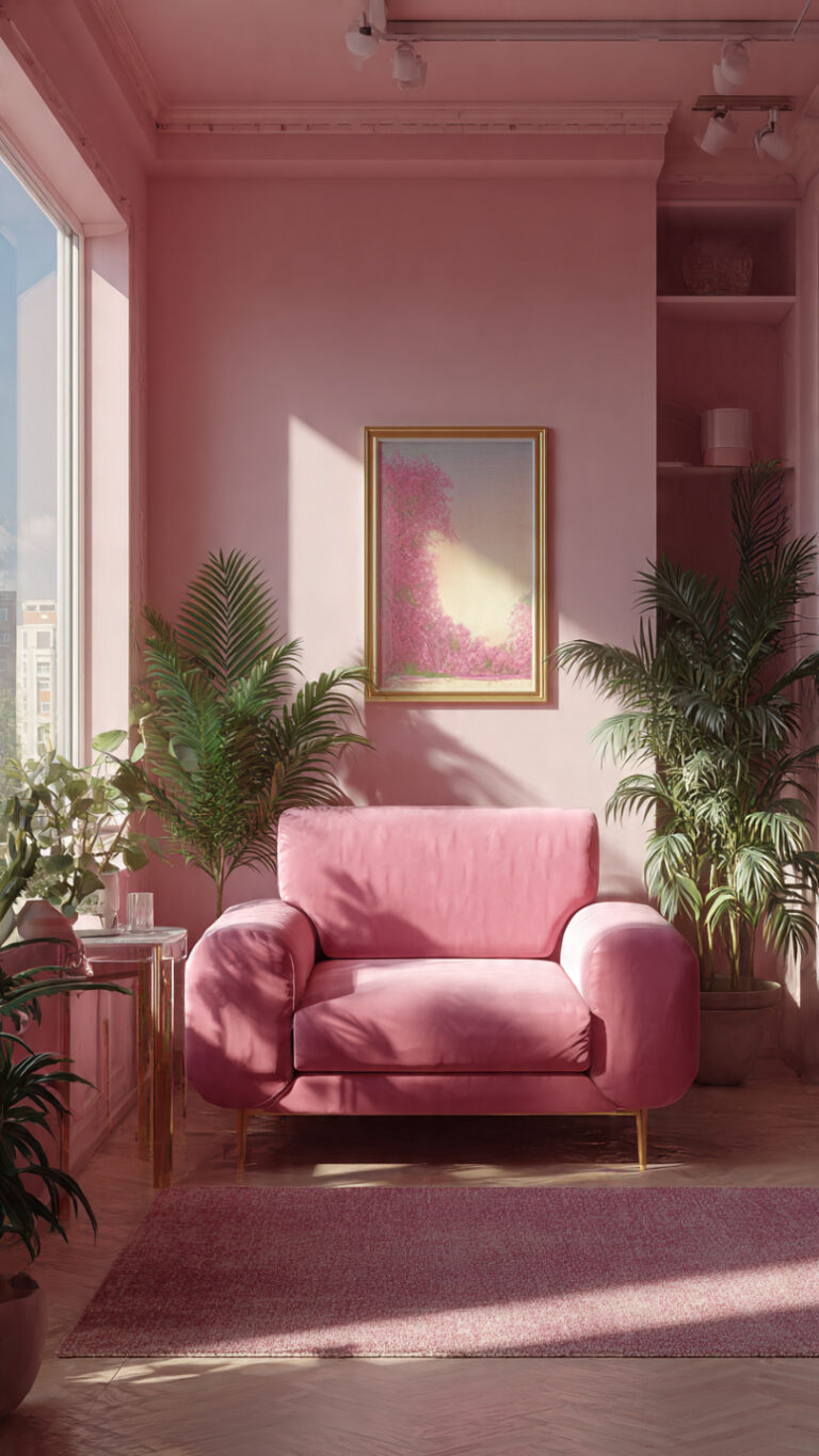 Pink Living Room Aesthetic: How to Style a Chic, Modern Space