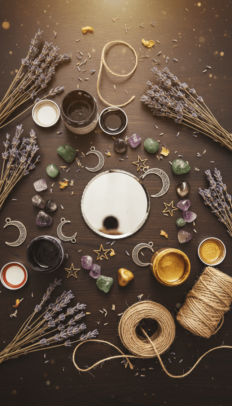 Gathering Witchy Materials and Tools