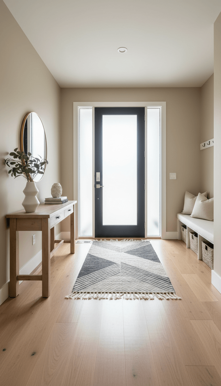 Define the Space with a Rug or Runner