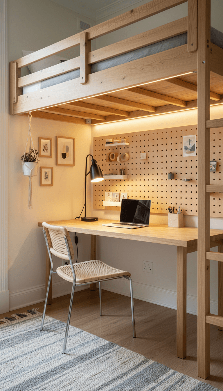 Designing the Perfect Under-Bed Desk Zone