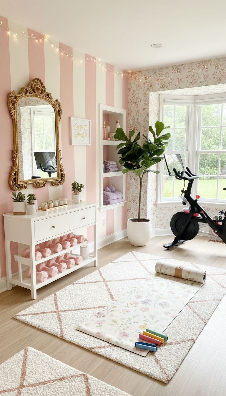 Home Gym Inspiration for Women: Create a Space You Actually Want to Use