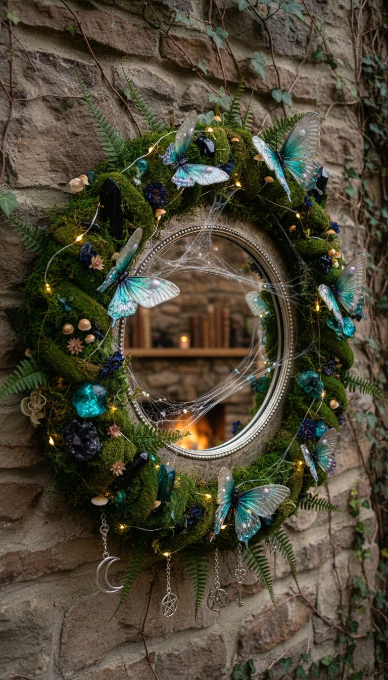 How to Create a DIY Witchy Style Mirror for Your Sacred Space