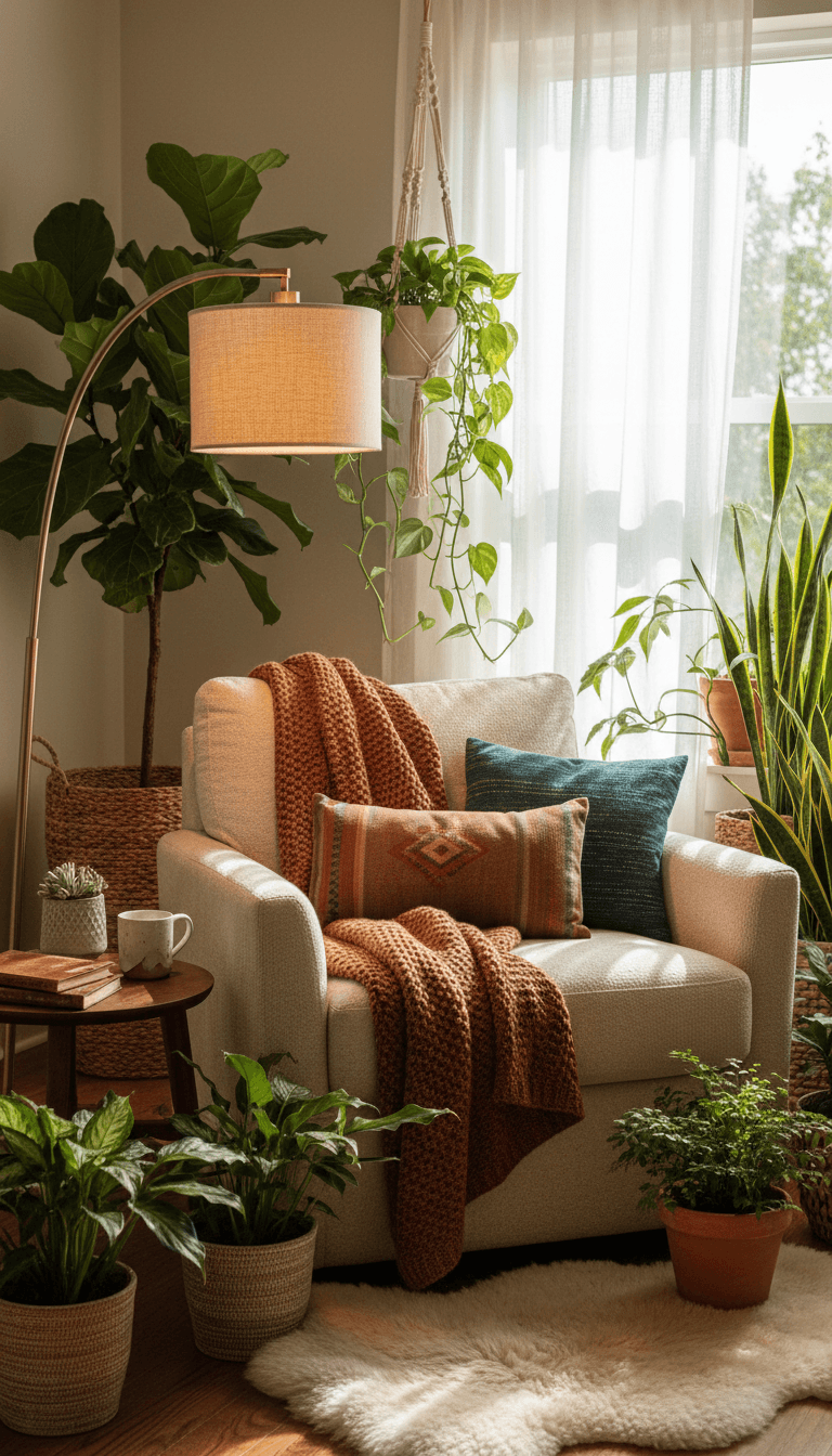 The Cozy Reading Nook Jungle