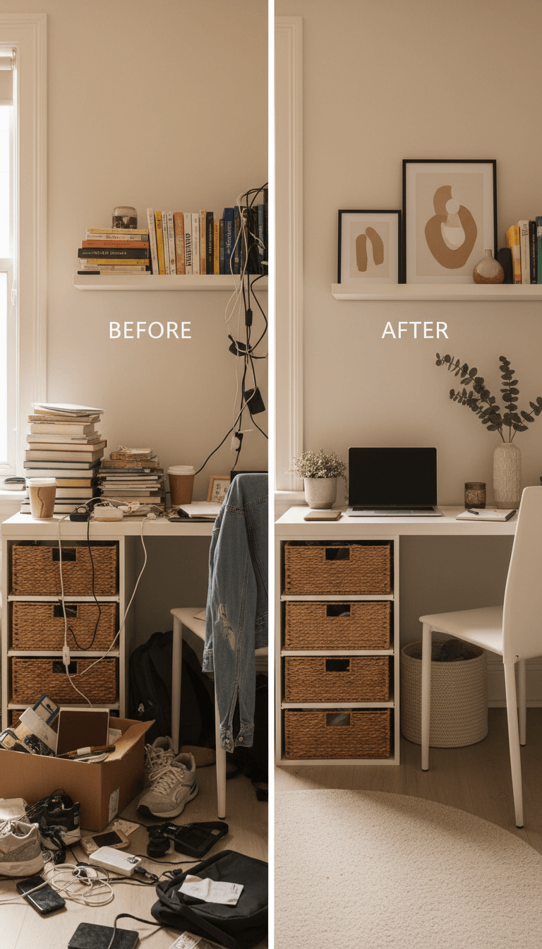 Simplify and Declutter the Space