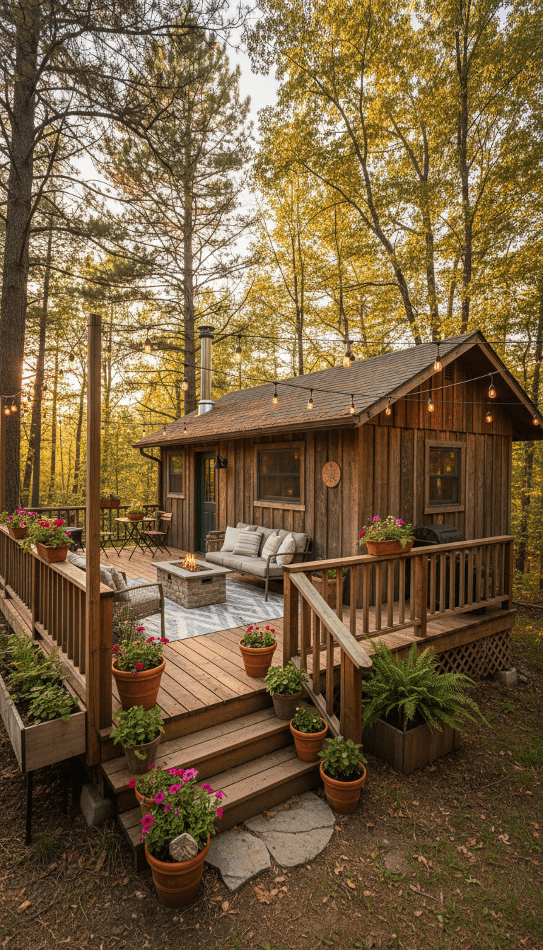 Cabin With Wraparound Deck
