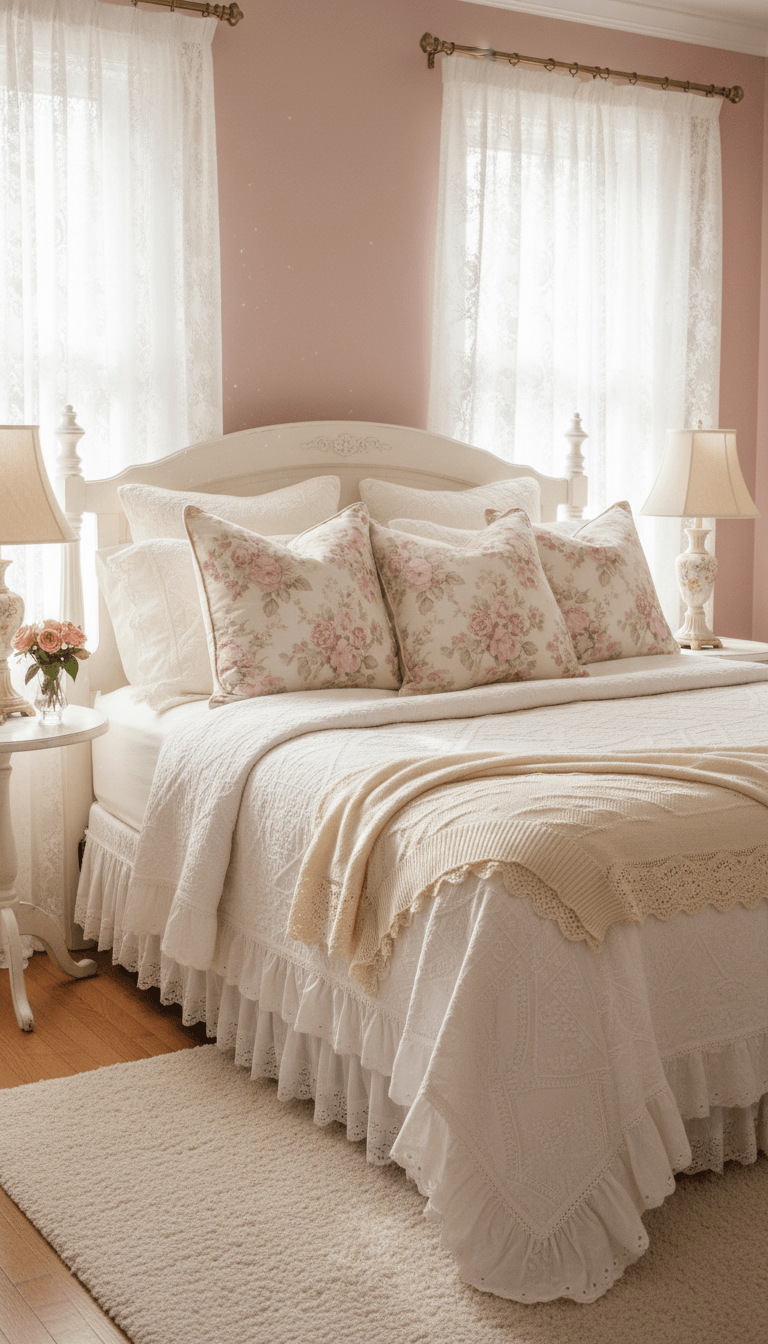 Layer Textiles for Softness and Romance