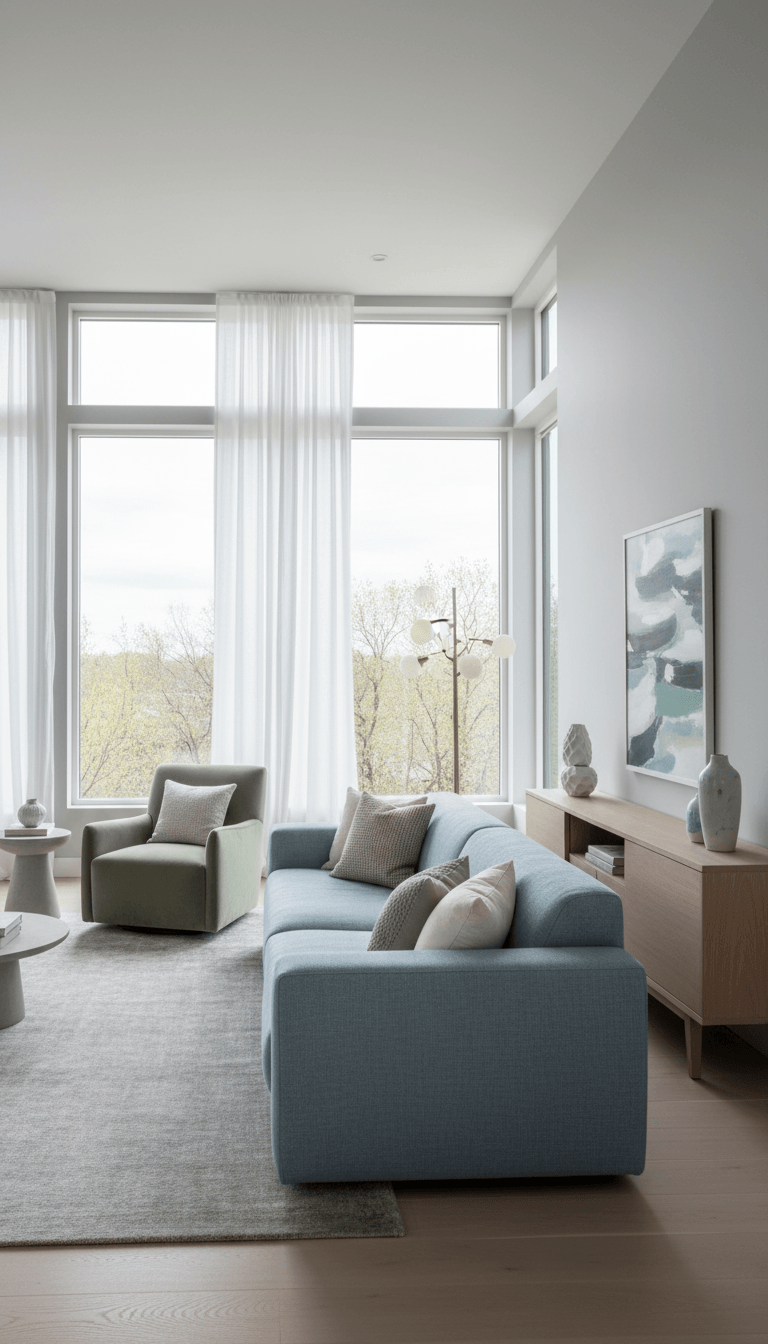 Embrace a Cool, Muted Color Palette