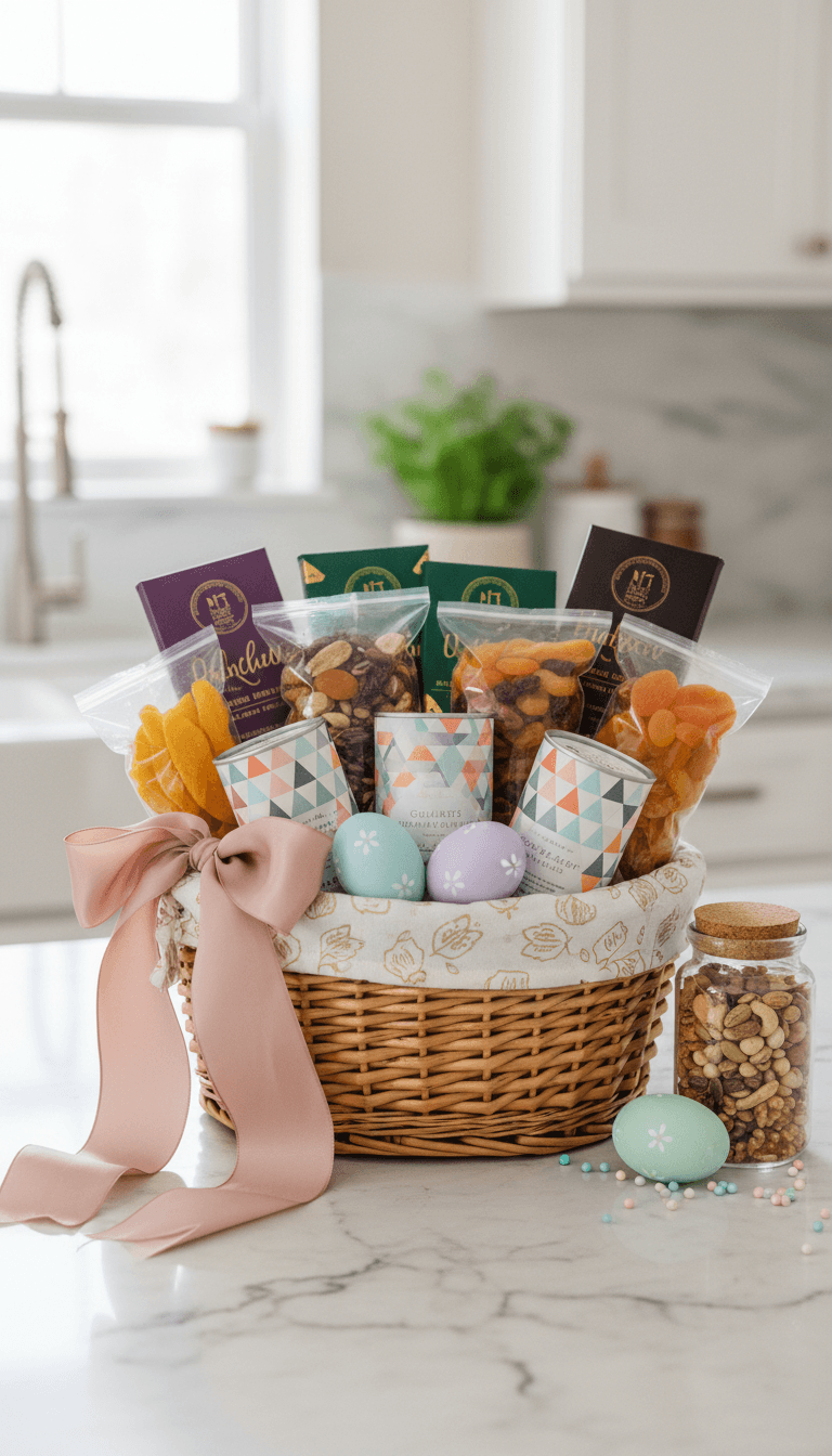Healthier Treats and Snack Basket