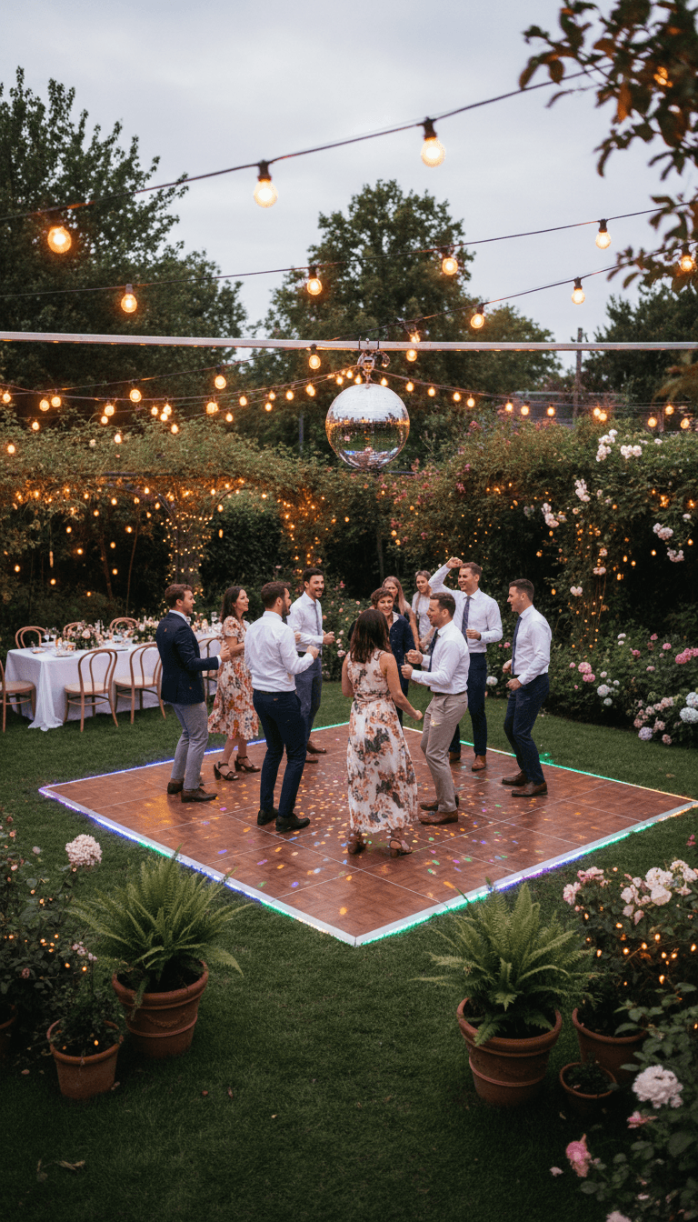 Design a Retro-Cool Garden Dance Floor