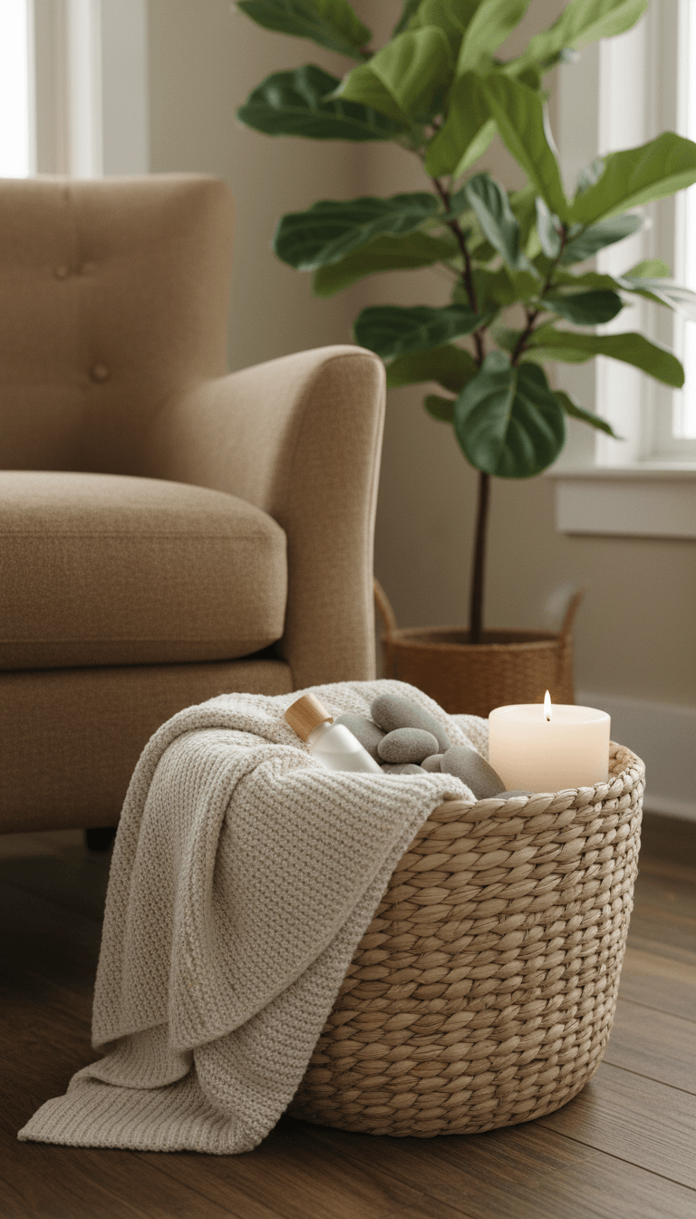 Choose Textures, Scents, and Objects That Gently Ground Your Body