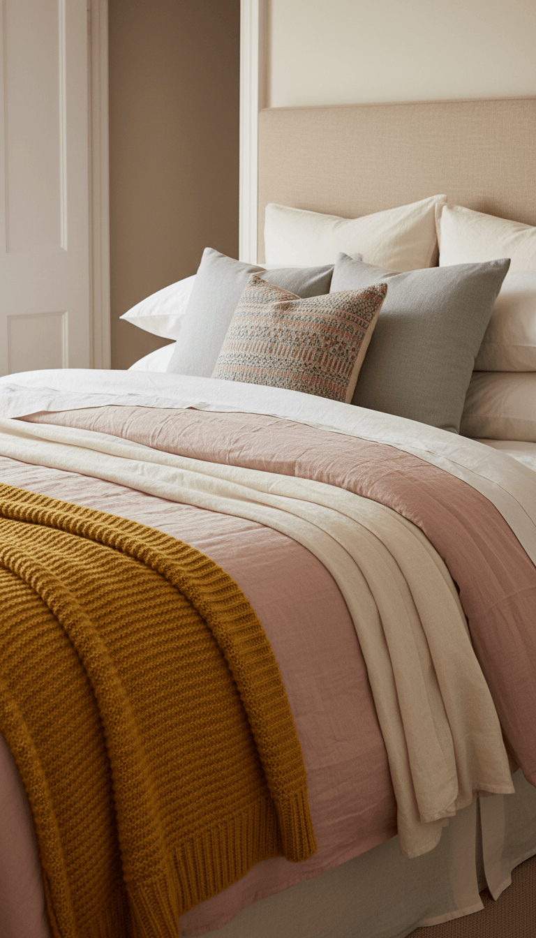 Bed, Textures, and Touch: Turn Your Bed Into a Safe Haven