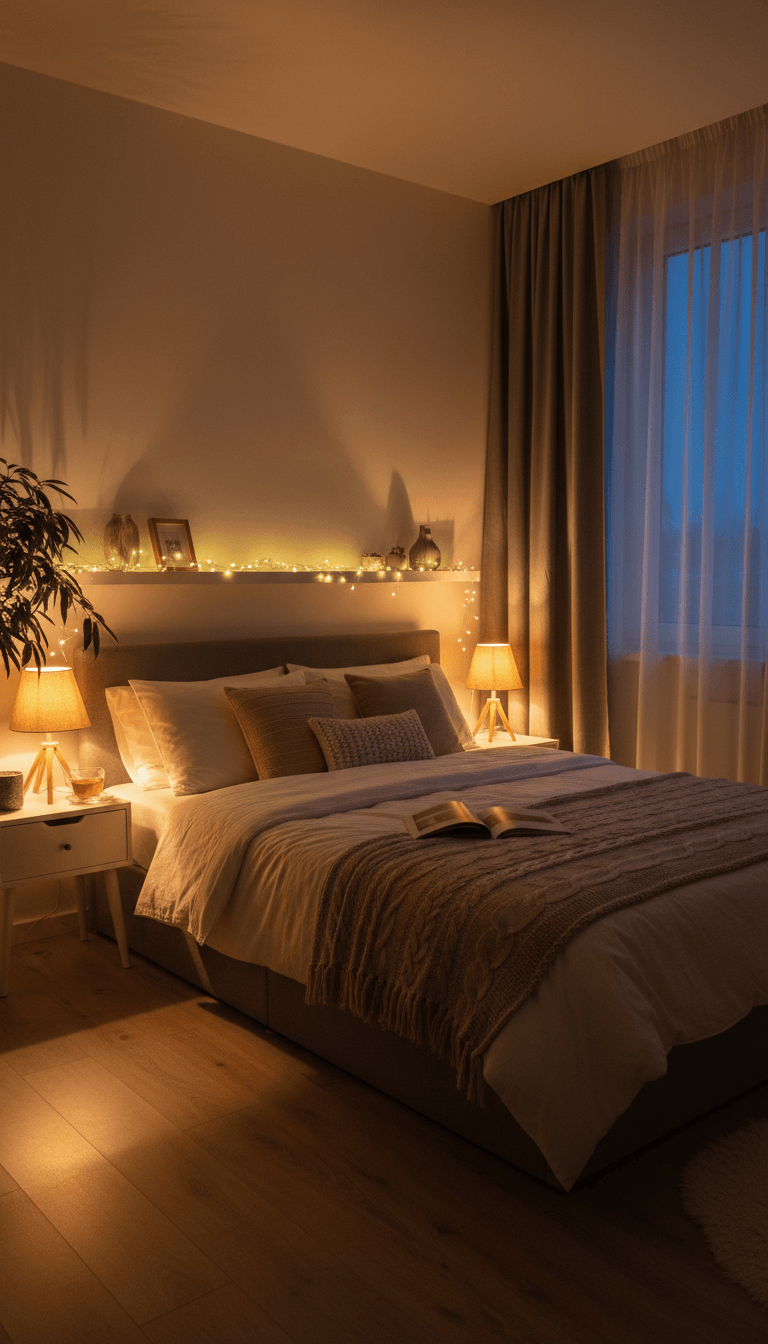 Layer Lighting for a Gentle, Healing Glow