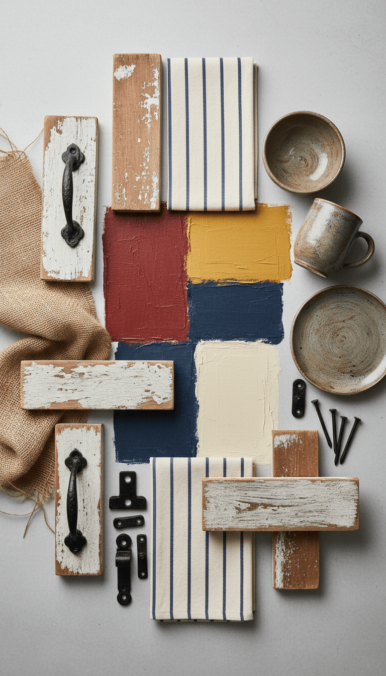 Must-Have Colors, Textures, and Materials for Primitive Charm