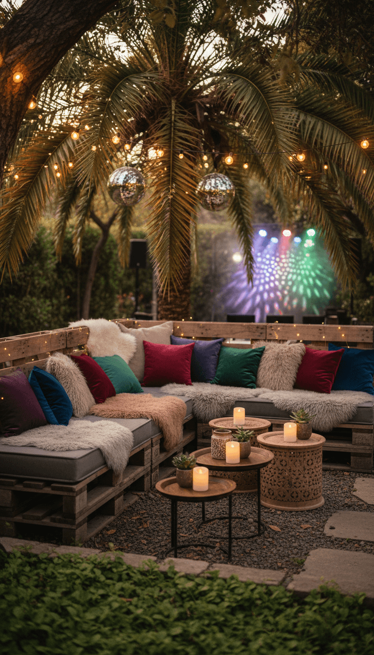 Create a Funky Lounge Corner with Retro Seating