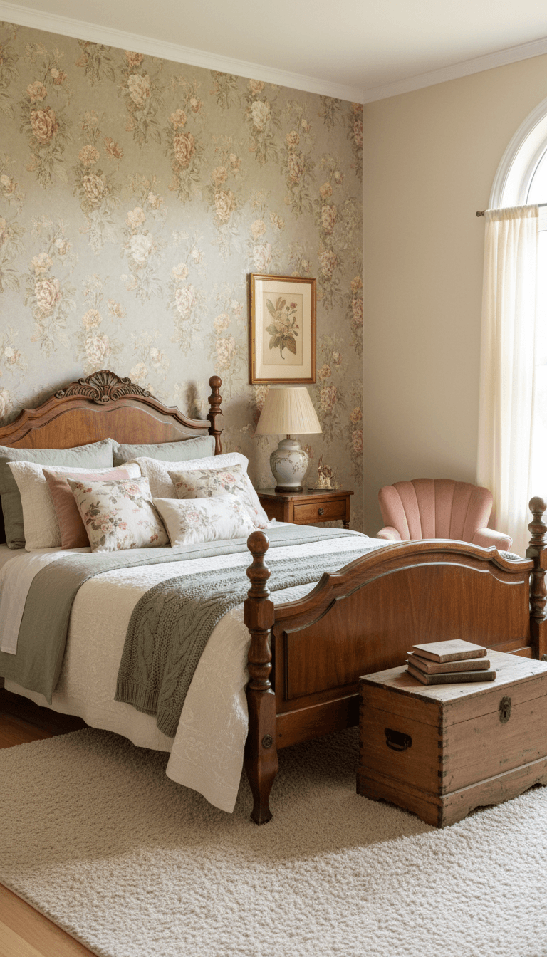 Start with a Soft, Vintage-Inspired Color Palette