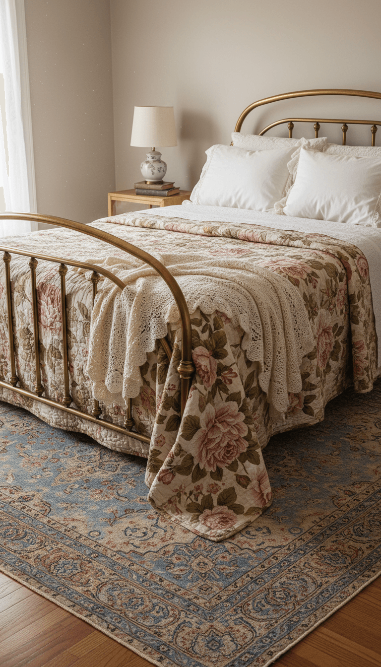 Layer Textiles for a Cozy, Collected Look