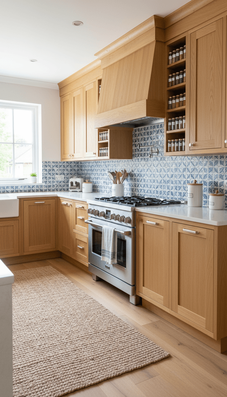 Built-In Hood With Hidden Spice Storage