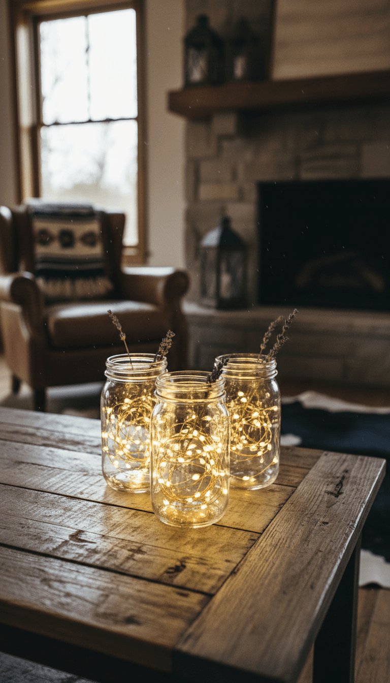 Mason Jar Western Lighting