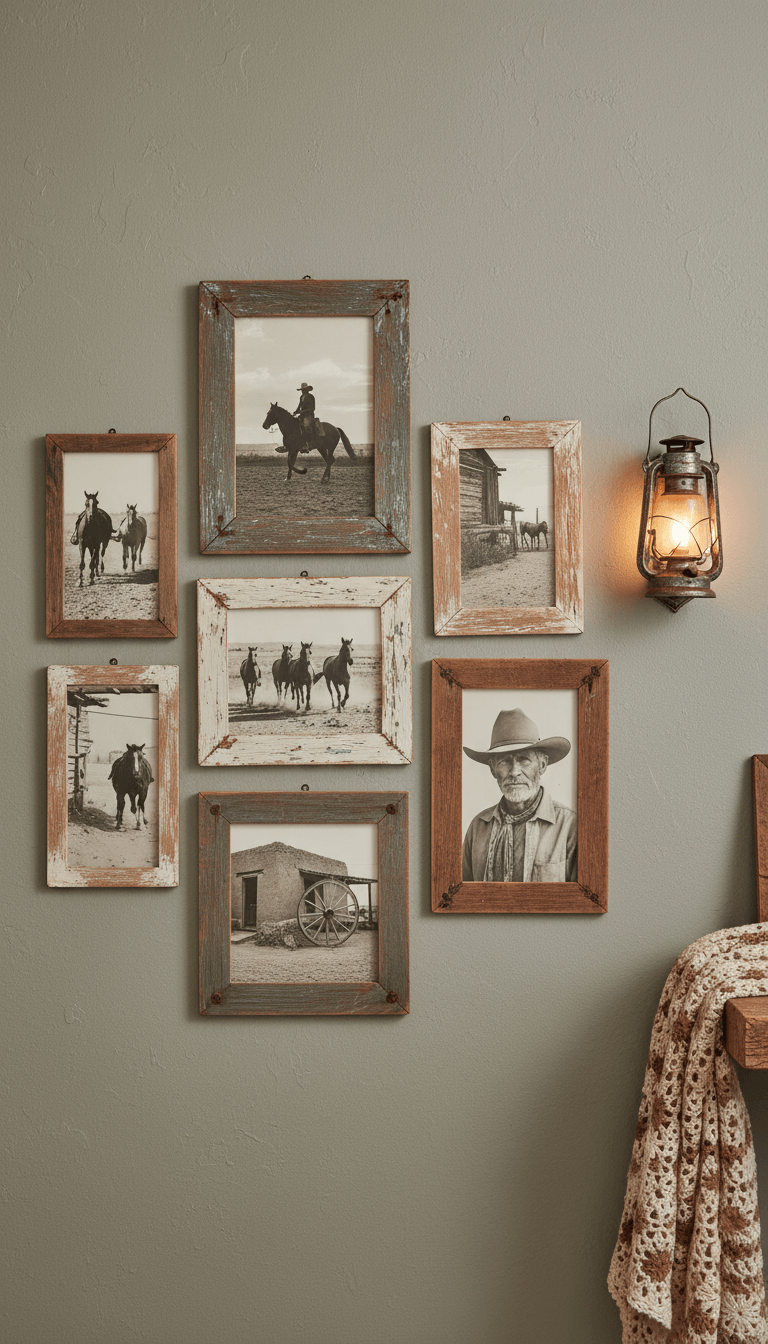 Weathered Wood Picture Frames