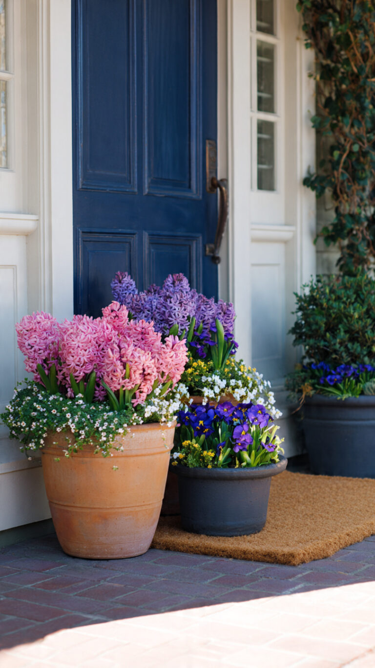 Front yard ideas for spring (simple and fresh)