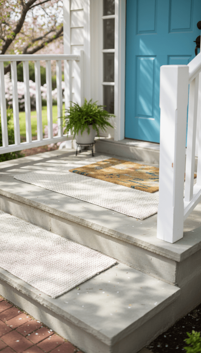 Refresh the Foundation: Clean, Paint, and Layer Rugs