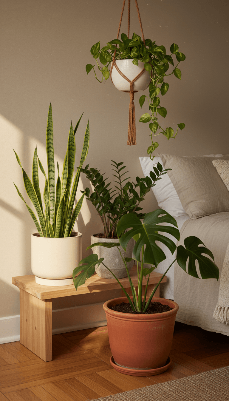 Pick Bedroom-Friendly Plants That Suit Your Light