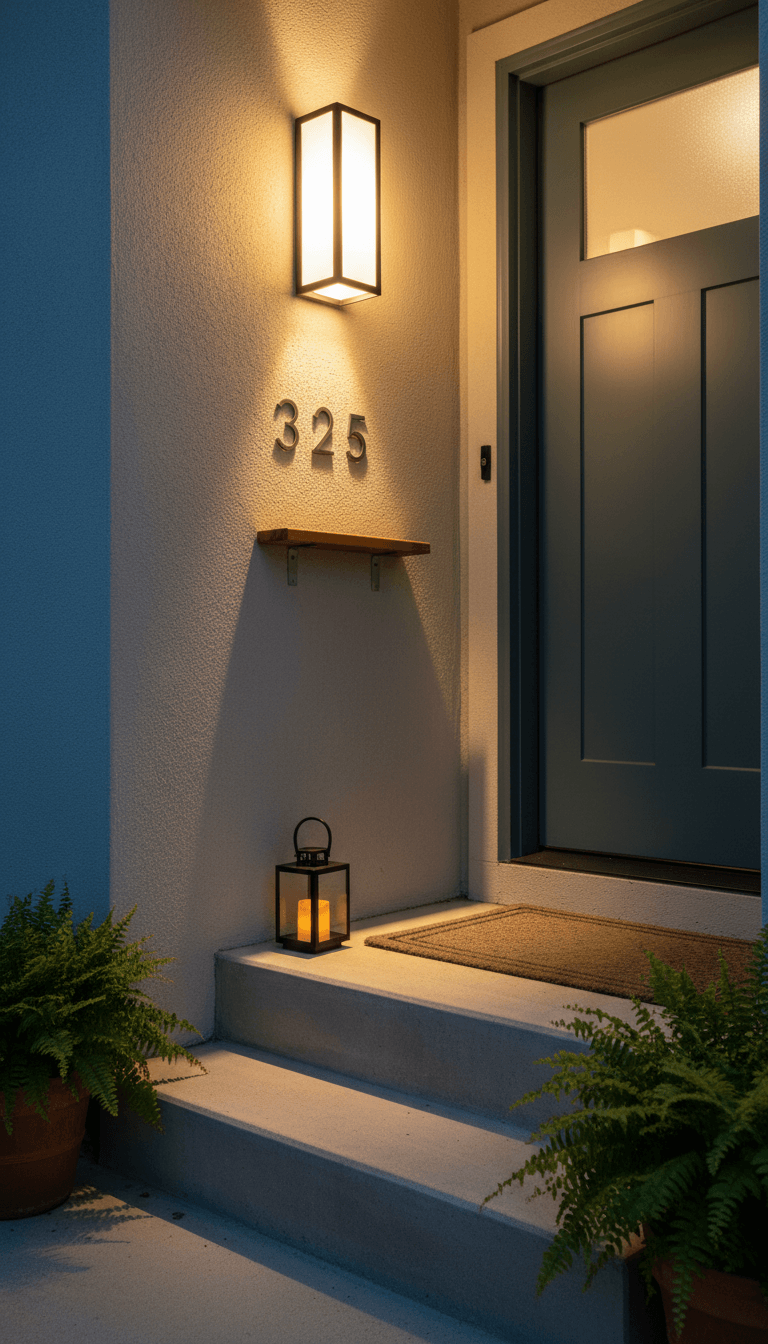 Brighten the Entry With Simple Lighting and Personal Touches