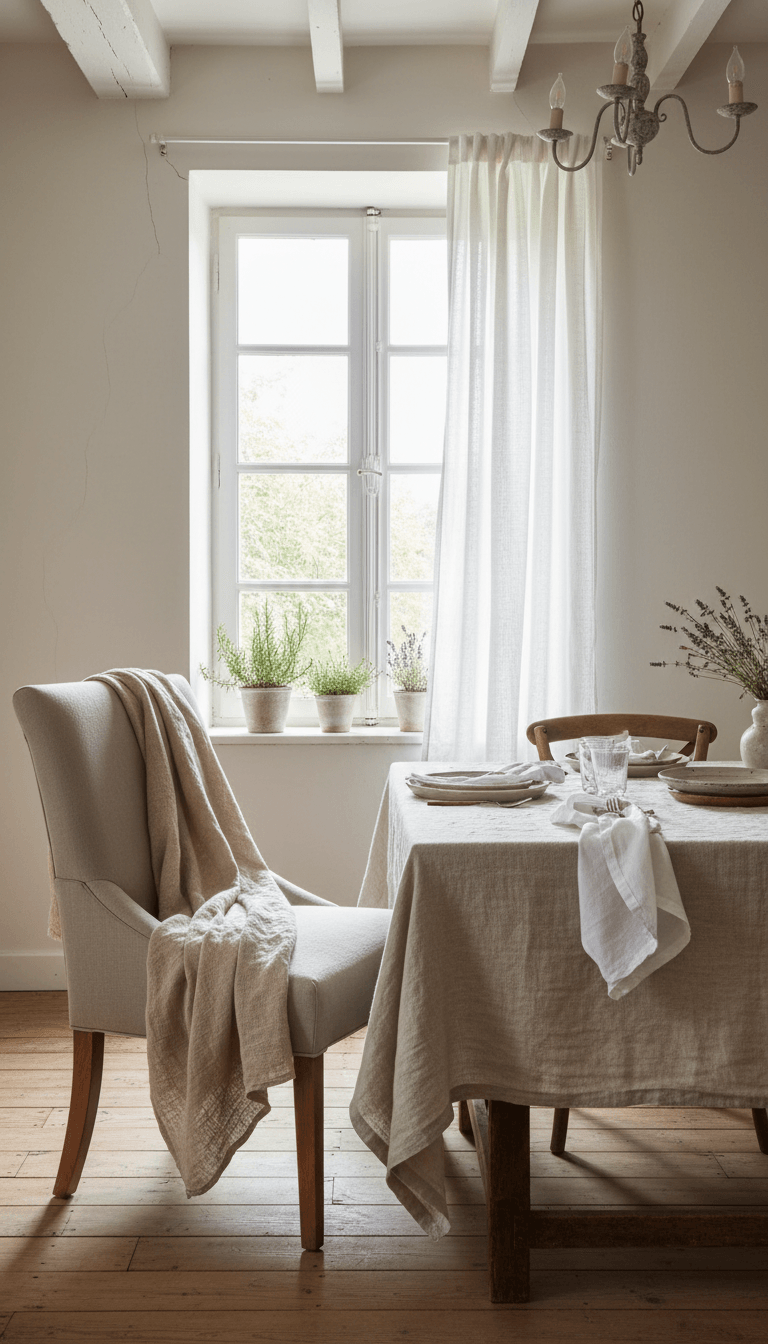 Layer Linen and Cotton for Breezy Comfort