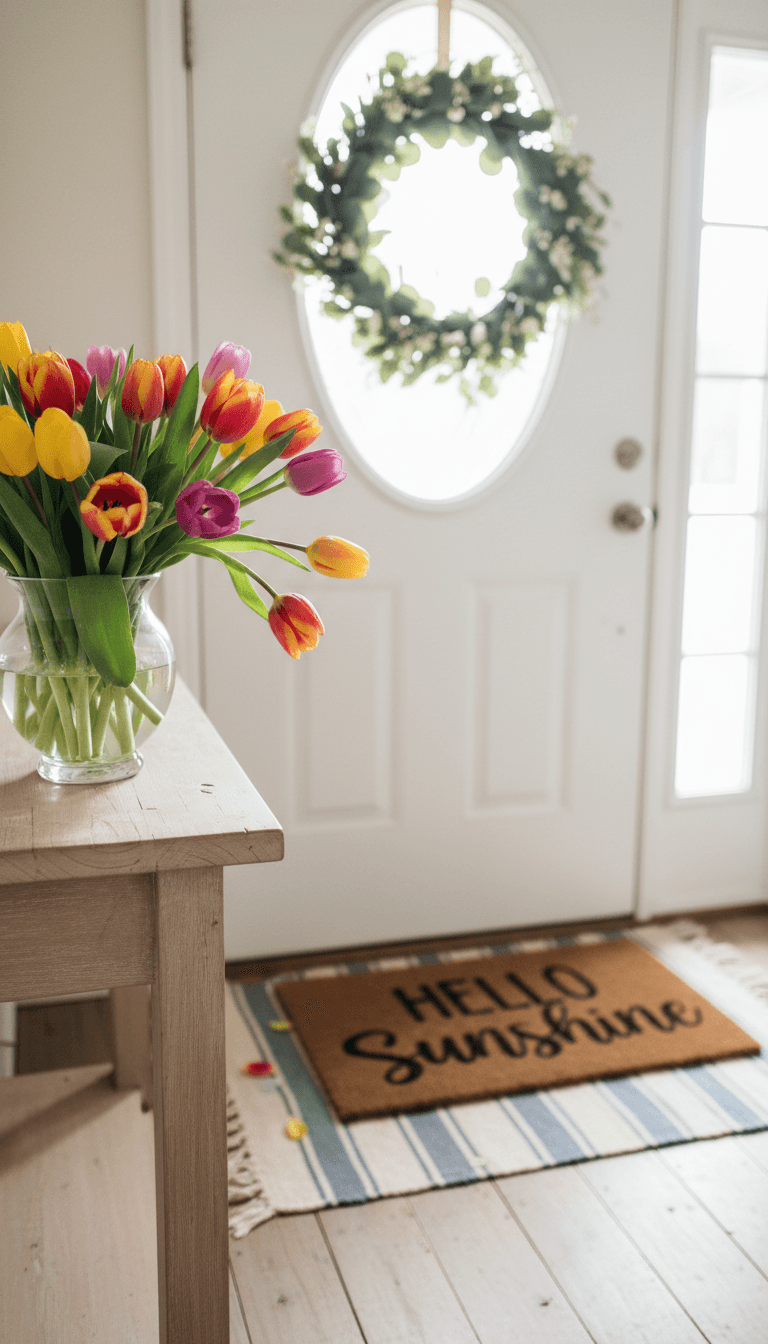 Create a Flower-Filled Entry That Feels Like a Welcome Hug