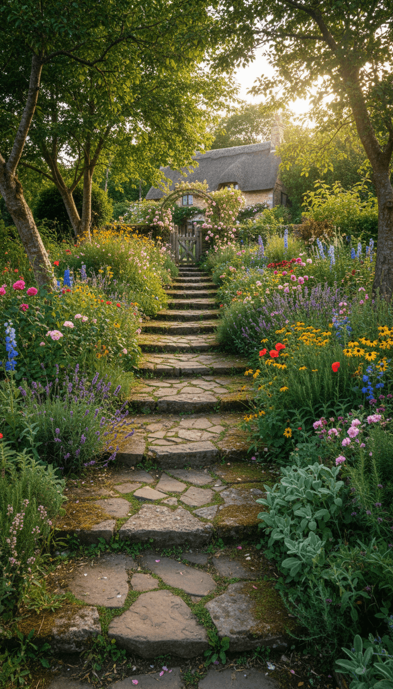 A Winding Stone Path That Invites Wandering