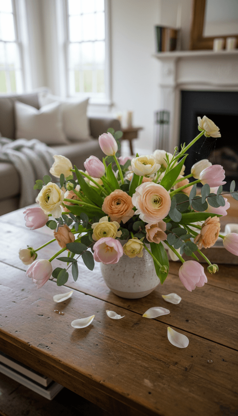 Choose the Right Spring Flowers for Your Living Room