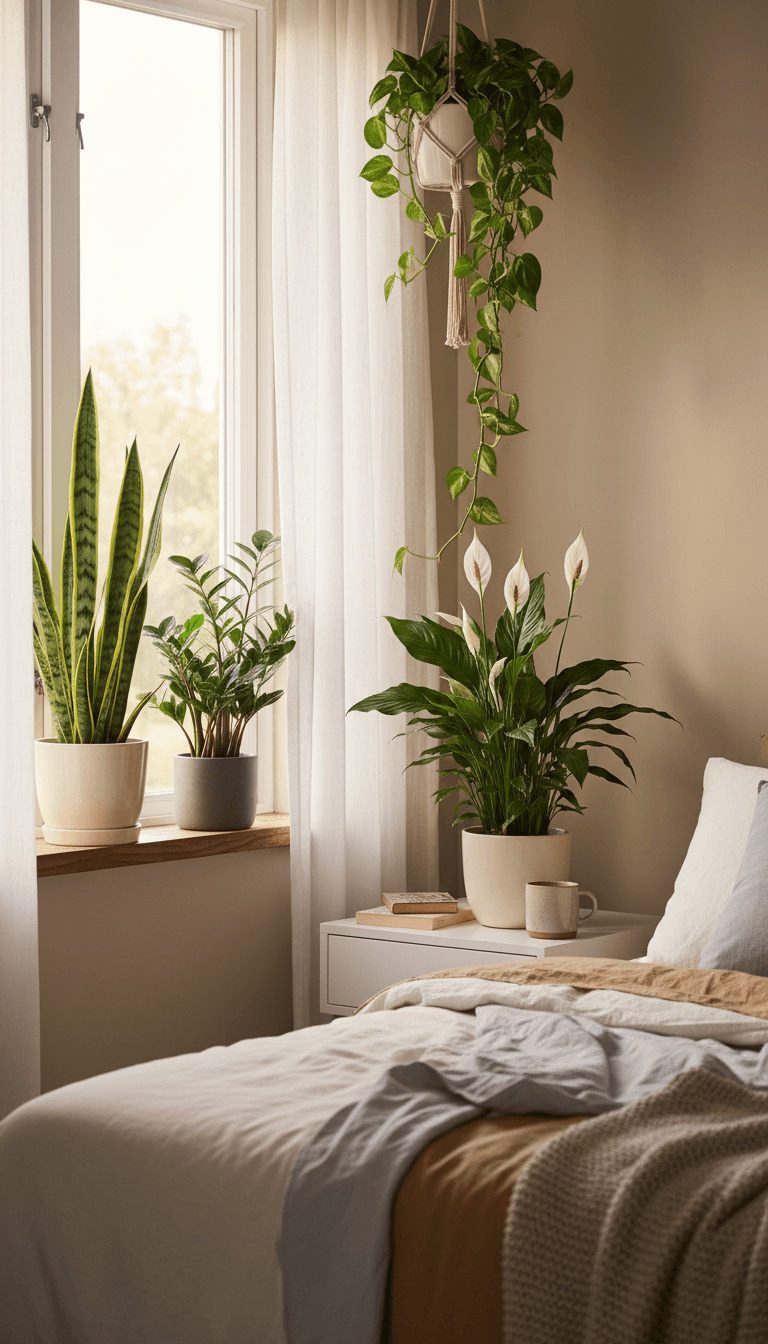 Choose the Right Bedroom-Friendly Plants