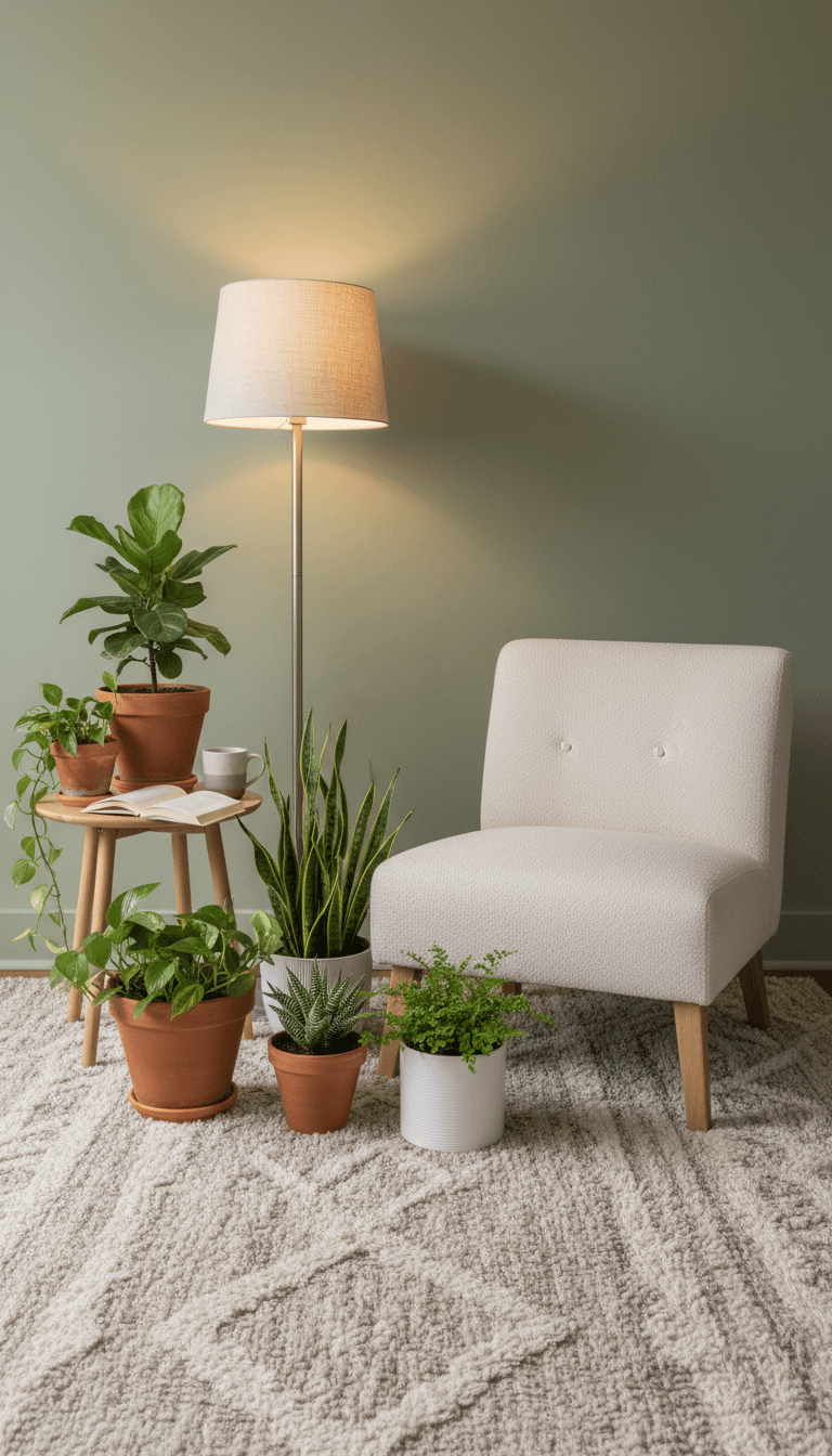 Style Your Plant Corner for Maximum Calm