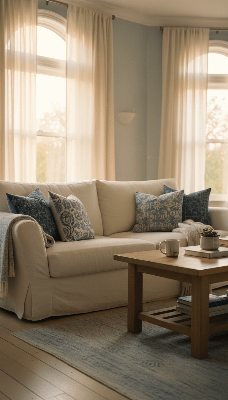 Barely-There Blue Gray