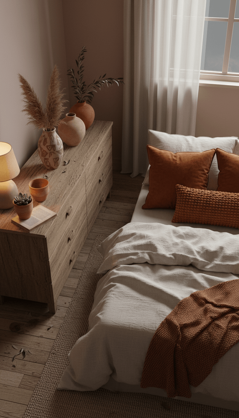 Incorporate Terracotta and Clay Accents