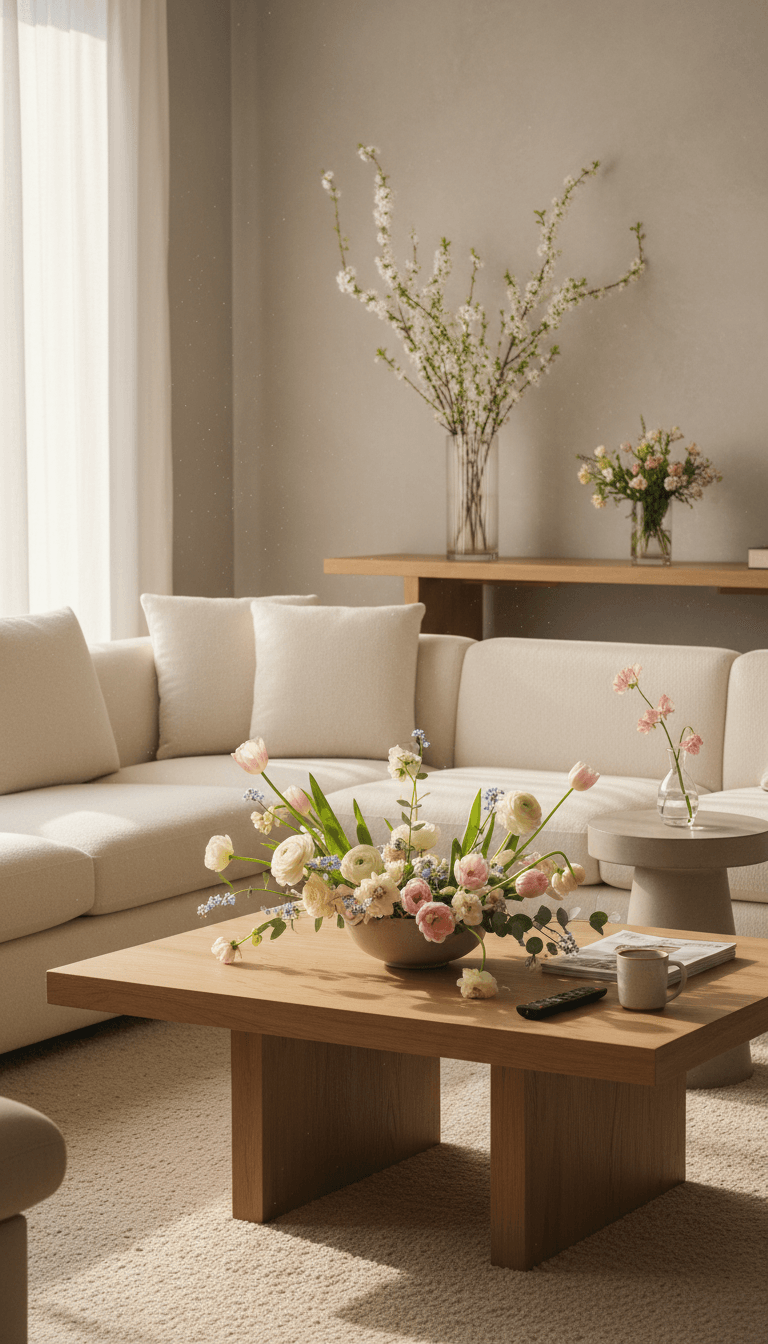 Style Floral Arrangements in the Right Spots