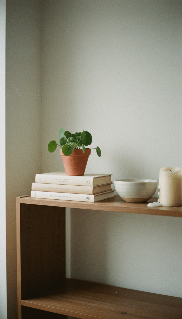 Restyle a Shelf With Books and Found Objects