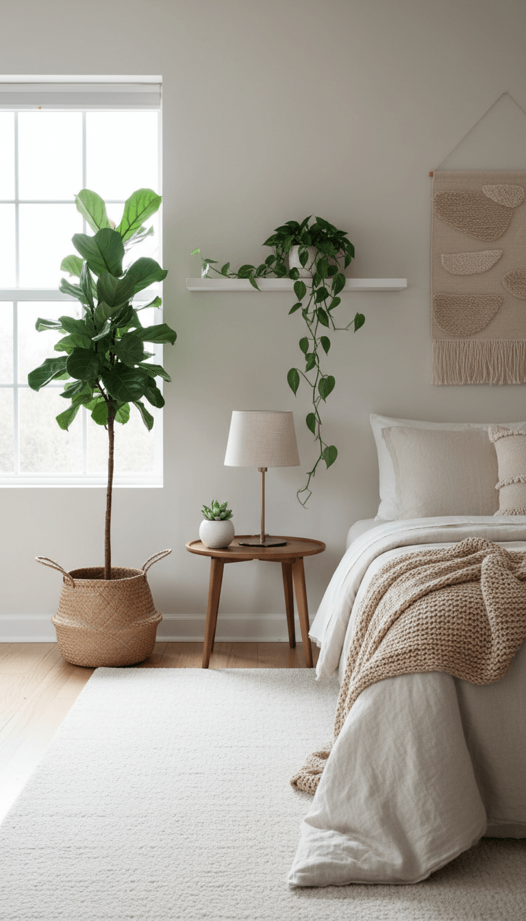 Style Plants to Enhance Your Bedroom Layout