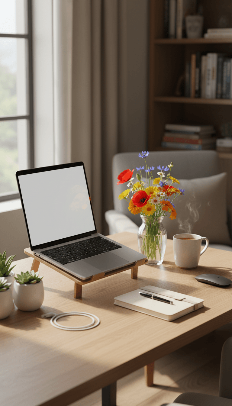 Workspace Vase for a Productivity Boost