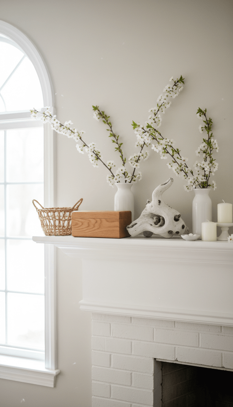 Add Natural Textures with Woven and Wood Accents