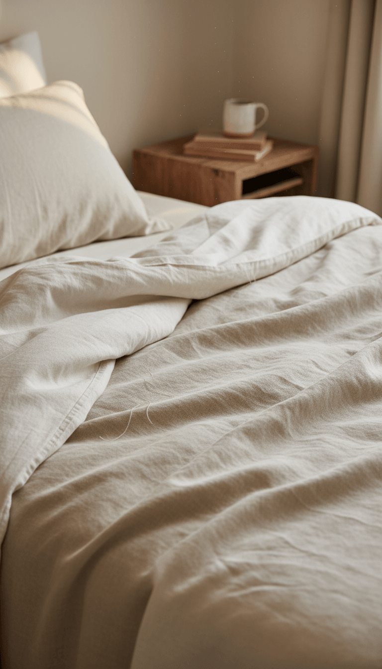 Style the Bed with Linen Textures