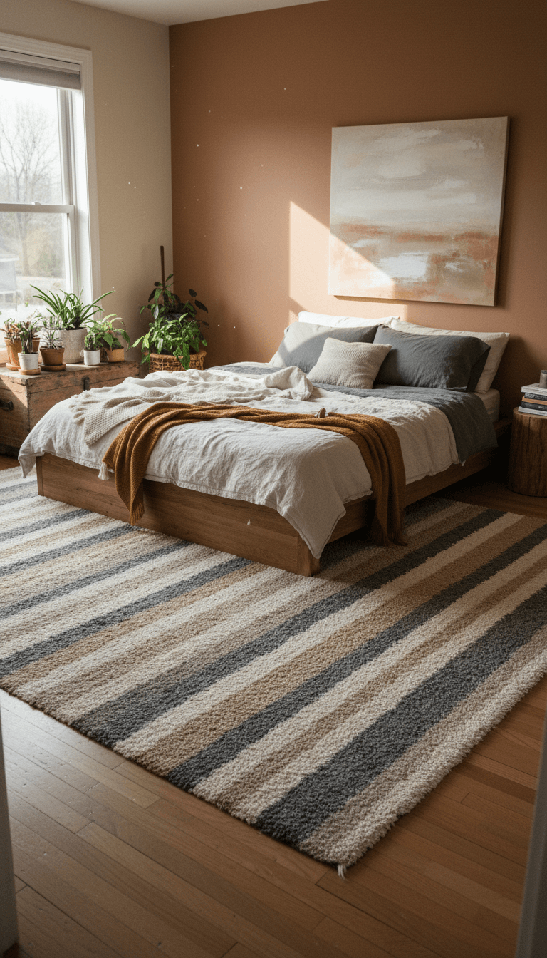 Add a Soft, Earthy Area Rug