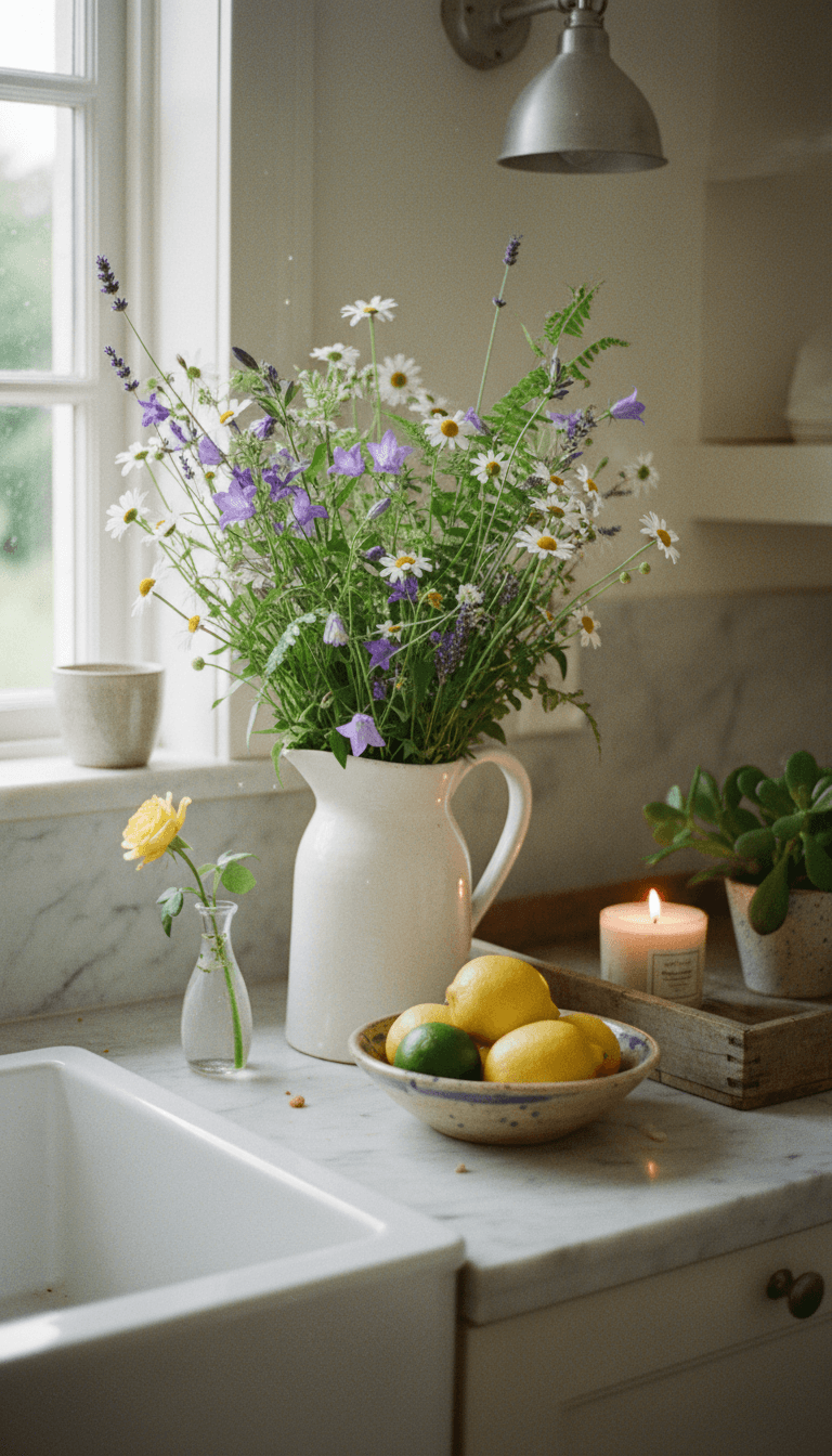 Bring Spring to the Kitchen with Mini Flower Moments