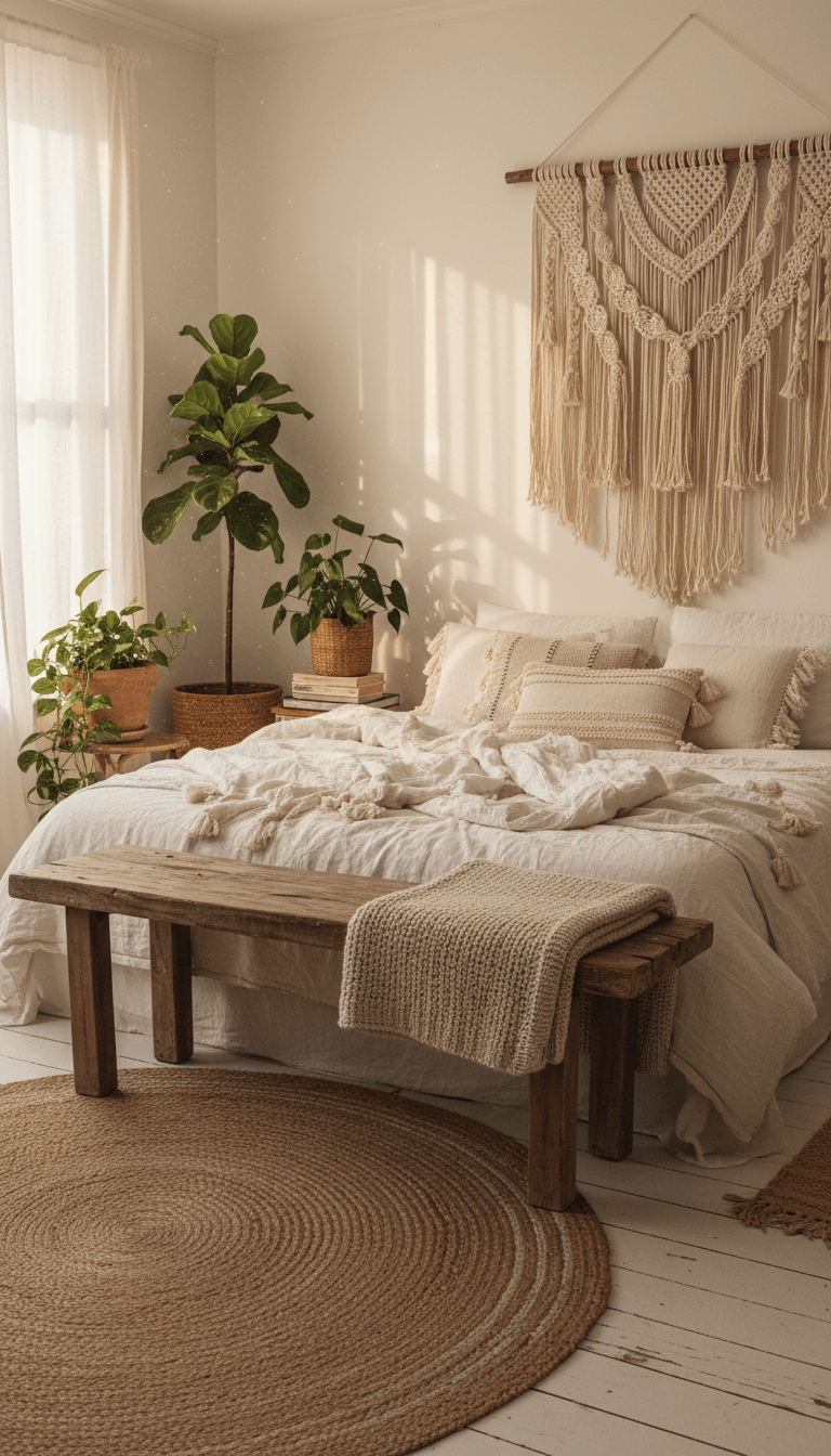 Boho White Sanctuary