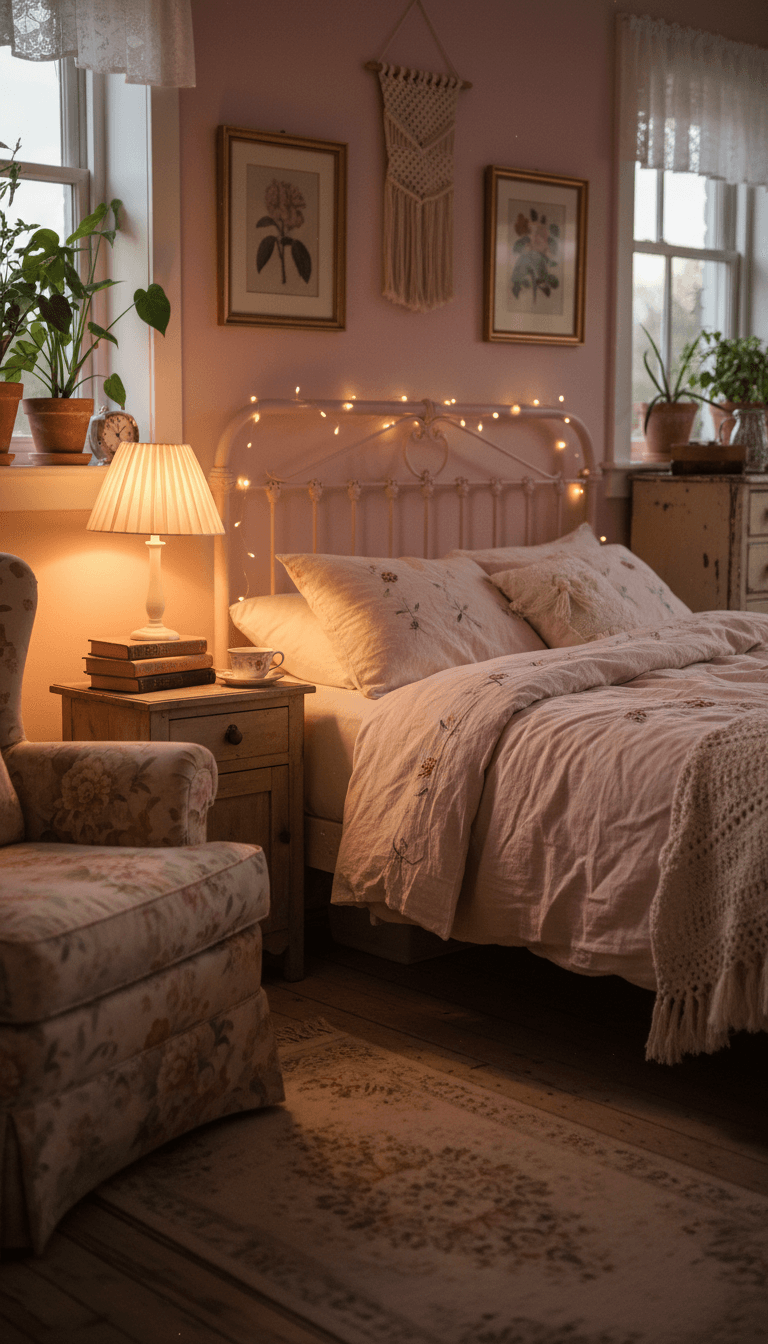Pink Cottagecore Bedrooms That Feel Like a Soft Spring Morning